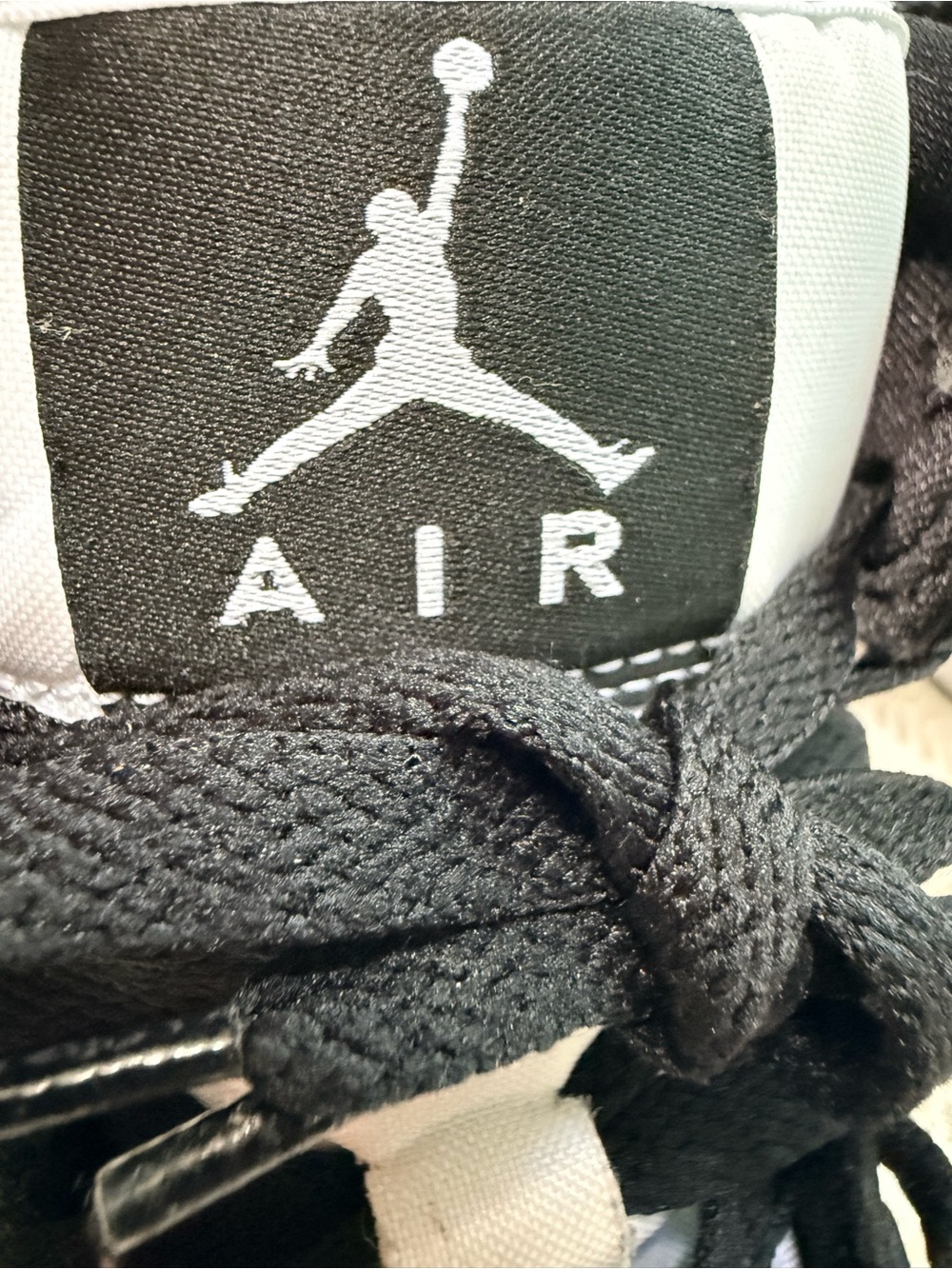 Nike Kids Black and White Mid-Top Sneakers - Picture 9 of 9